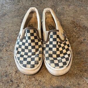 Checkered vans